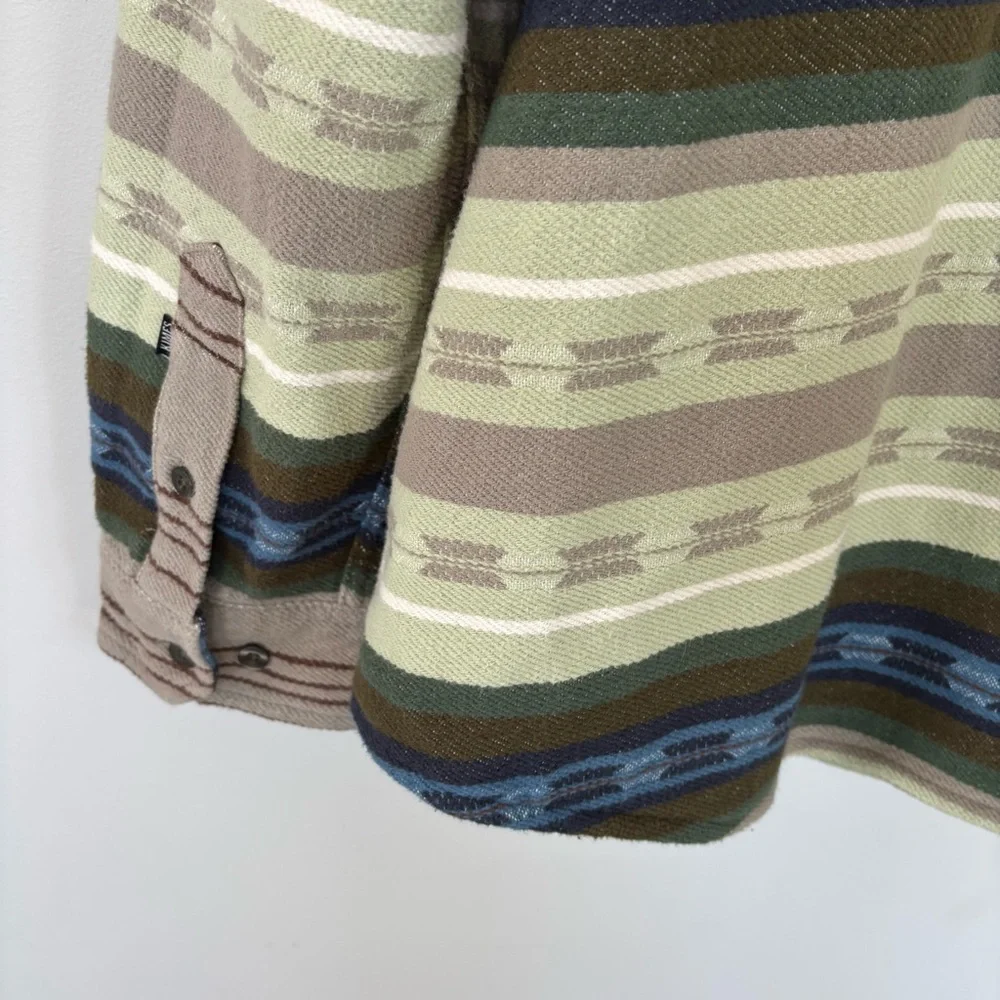 Kimes Ranch Aztec Print Button Front Shacket Shirt‎ Size XXL